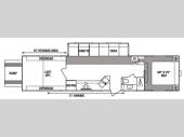 Floorplan - 2007 KZ Sportsmen Sportster 33P