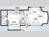 Floorplan - 2008 Winnebago Aspect 29H