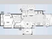 Floorplan - 2008 Itasca Ellipse 40TD