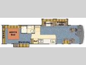 Floorplan - 2005 Gulf Stream RV Crescendo 8356