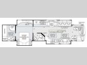 Floorplan - 2008 American Coach American Eagle 42F