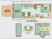 Floorplan - 2009 Jayco Octane ZX T24Z
