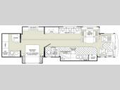 Floorplan - 2009 Fleetwood RV Revolution LE 42K