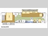 Floorplan - 2009 Coachmen RV Sportscoach Cross Country 382 DS