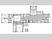 Floorplan - 2001 Fleetwood RV Bounder 36S
