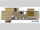 Floorplan - 2010 Heartland Bighorn 3055RL