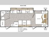 Floorplan - 2010 Keystone RV Passport 245RB