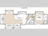 Floorplan - 2010 Keystone RV Montana 3665 RE