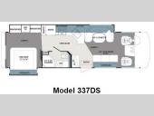Floorplan - 2010 Forest River RV Georgetown 337DS