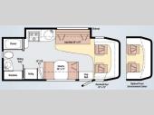 Floorplan - 2010 Winnebago View 24K