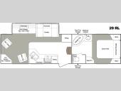 Floorplan - 2006 Keystone RV Laredo 29RL