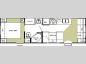 Floorplan - 2005 Forest River RV Cherokee 27 G