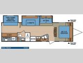 Floorplan - 2011 KZ Spree 321BHS