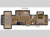Floorplan - 2011 Keystone RV Mountaineer 345DBQ
