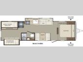 Floorplan - 2011 Keystone RV Bullet 294BHS