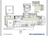 Floorplan - 2011 Fleetwood RV Southwind 35J