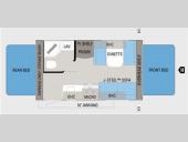 Floorplan - 2011 Jayco Jay Feather Sport X17Z