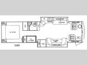 Floorplan - 2011 Tiffin Motorhomes Allegro Breeze 32BR