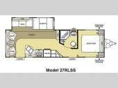 Floorplan - 2012 Forest River RV Salem 27RLSS