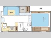 Floorplan - 2012 Lance 1181