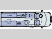 Floorplan - 2006 Airstream RV Interstate IDT