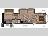 Floorplan - 2013 Keystone RV Sprinter 311BHS