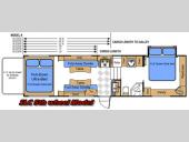 Floorplan - 2007 Warrior Mfg Weekend Warrior Wide Body  SLC 3905