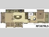 Floorplan - 2013 Open Range RV Roamer RF387RLS