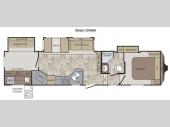 Floorplan - 2013 Keystone RV Cougar 330RBK