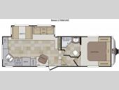 Floorplan - 2013 Keystone RV Cougar Half-Ton Series 279RKSWE