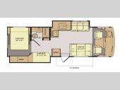 Floorplan - 2013 Fleetwood RV Storm 32BH