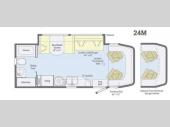 Floorplan - 2013 Winnebago View 24M