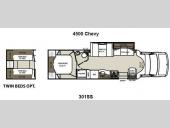 Floorplan - 2013 Coachmen RV Concord 301SS Chevy