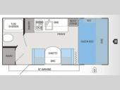 Floorplan - 2013 Jayco Jay Flight Swift SLX 185RB