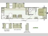 Floorplan - 2013 Starcraft  Autumn Ridge 305RKS