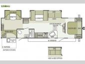 Floorplan - 2013 Starcraft  Autumn Ridge 329BHU