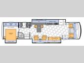 Floorplan - 2013 Newmar Canyon Star 3810