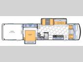 Floorplan - 2013 Newmar Canyon Star 3920