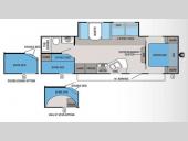 Floorplan - 2013 Jayco Jay Flight Swift 267BHS