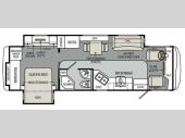 Floorplan - 2013 Monaco Monarch 33 SFD