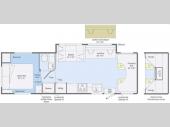 Floorplan - 2011 Winnebago Chalet 31C