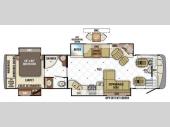 Floorplan - 2013 Forest River RV Berkshire 390FL