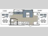 Floorplan - 2013 Dutchmen RV Kodiak 216ES Express