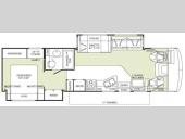 Floorplan - 2007 Fleetwood RV Bounder 33R