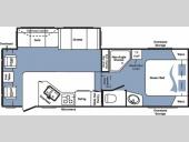 Floorplan - 2007 Keystone RV Cougar 276RLS