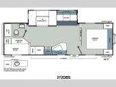Floorplan - 2014 Coachmen RV Catalina Santara Series 272DBS