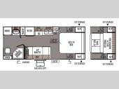 Floorplan - 2014 Forest River RV Rockwood Mini Lite 2304