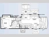 Floorplan - 2007 Winnebago Journey 36 G