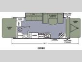 Floorplan - 2014 Coachmen RV Apex Ultra-Lite 20RBX