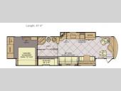 Floorplan - 2014 Fleetwood RV Discovery 40G